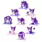 Фигурка-сюрприз Pop Top Kuromi &ndash; Сад мечты - 23WH-006_3.jpg - № 3
