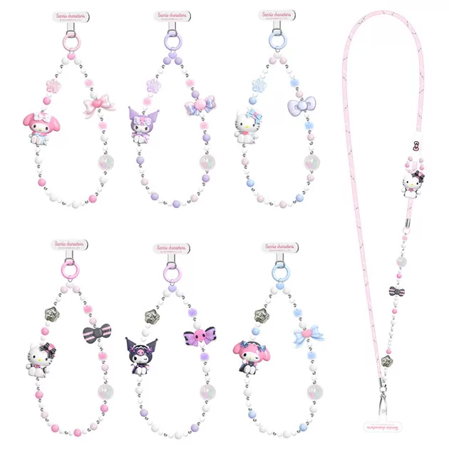 Ланцюжок для телефону Pop Top Hello Kitty та друзі &ndash; Милий стиль