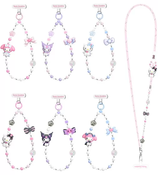 Ланцюжок для телефону Pop Top Hello Kitty та друзі &ndash; Милий стиль - 25SM-008_2.jpg - № 2