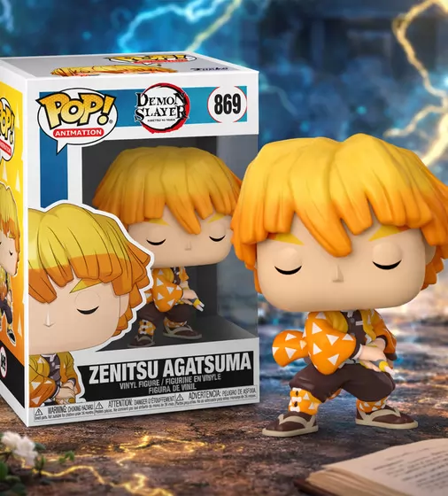 Игровая фигурка Funko POP! cерии Убийца демонов" - Зеницу Агацума" - 49012_3.jpg - № 3