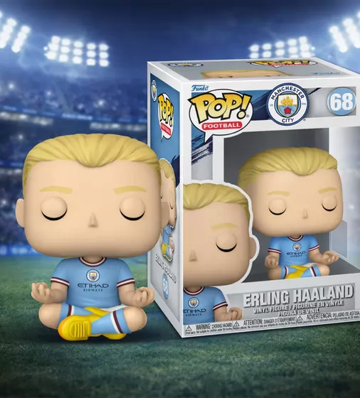 Игровая фигурка Funko POP! серии Футбол: Манчестер Сити - Эрлинг Холанд - 89365_3.jpg - № 3