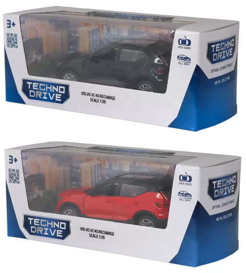 Автомодель &ndash; Volvo XC40 (красный, черный) - 250401_12.jpg - № 12