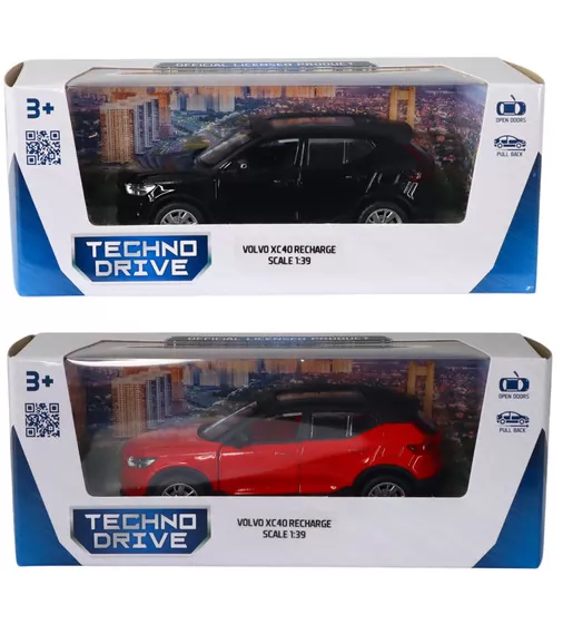 Автомодель &ndash; Volvo XC40 (красный, черный) - 250401_13.jpg - № 13