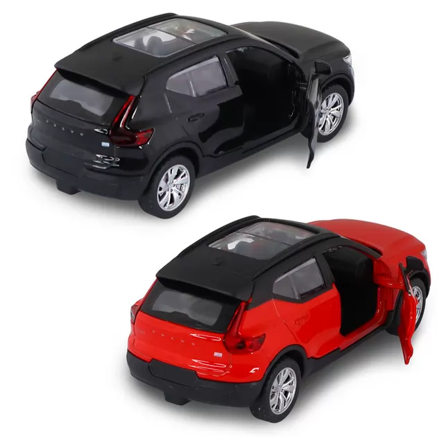 Автомодель &ndash; Volvo XC40 (красный, черный)