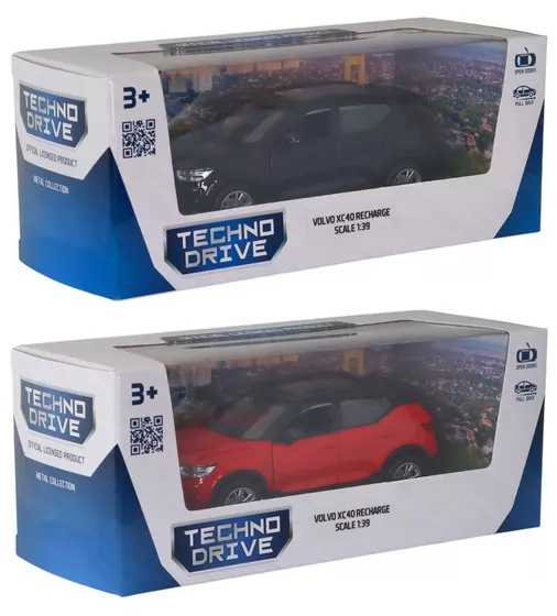 Автомодель &ndash; Volvo XC40 (красный, черный) - 250401_14.jpg - № 14