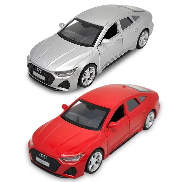 Автомодель &ndash; Audi RS 7 Sportback (красный, серебристый)