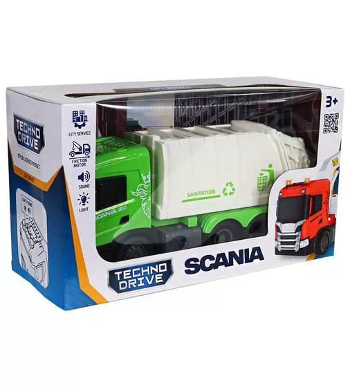 Автомодель серії Big Truck" &ndash; Сміттєвоз Scania (світло, звук)" - 6410KS_13.jpg - № 13