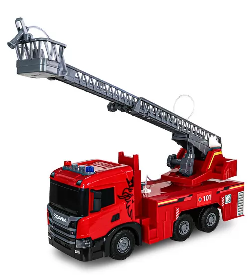Автомодель серії Super Big Truck" &ndash; Пожежна машина Scania (світло, звук, функ. води)" - 5005KS_7.jpg - № 7