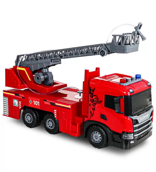 Автомодель серії Super Big Truck" &ndash; Пожежна машина Scania (світло, звук, функ. води)" - 5005KS_6.jpg - № 6