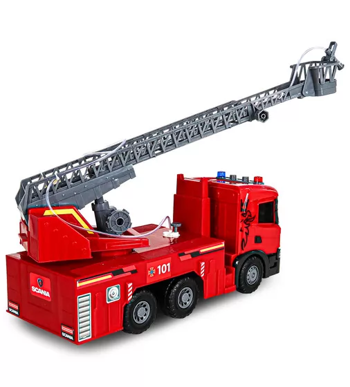Автомодель серії Super Big Truck" &ndash; Пожежна машина Scania (світло, звук, функ. води)" - 5005KS_8.jpg - № 8