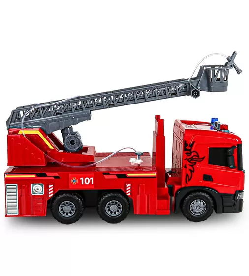 Автомодель серії Super Big Truck" &ndash; Пожежна машина Scania (світло, звук, функ. води)" - 5005KS_5.jpg - № 5