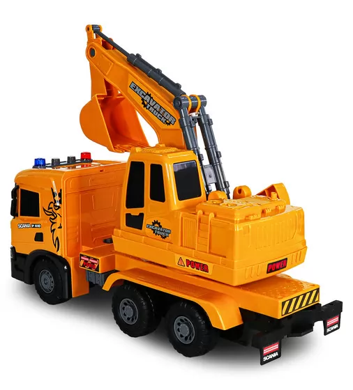 Автомодель серії Super Big Truck" &ndash; Екскаватор Scania (світло, звук)" - 5006KS_4.jpg - № 4