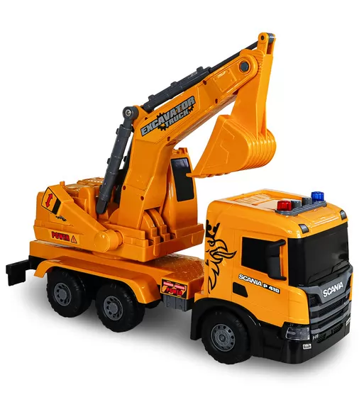 Автомодель серії Super Big Truck" &ndash; Екскаватор Scania (світло, звук)" - 5006KS_8.jpg - № 8
