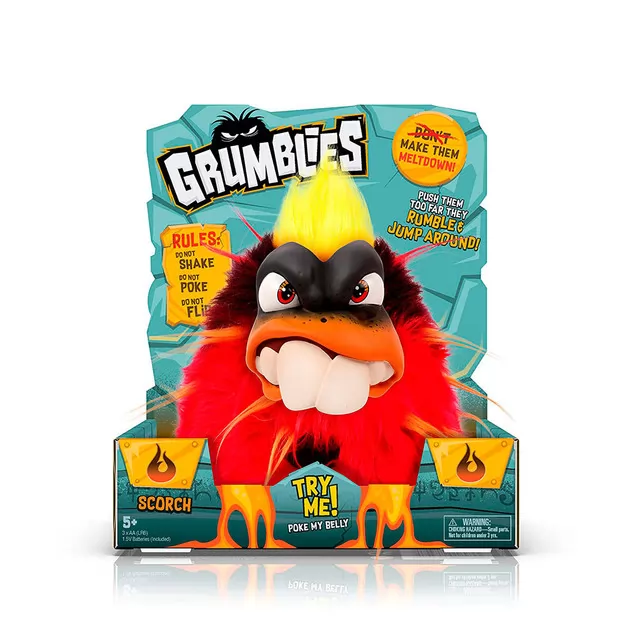 Интерактивная Игрушка Grumblies - Вулкан