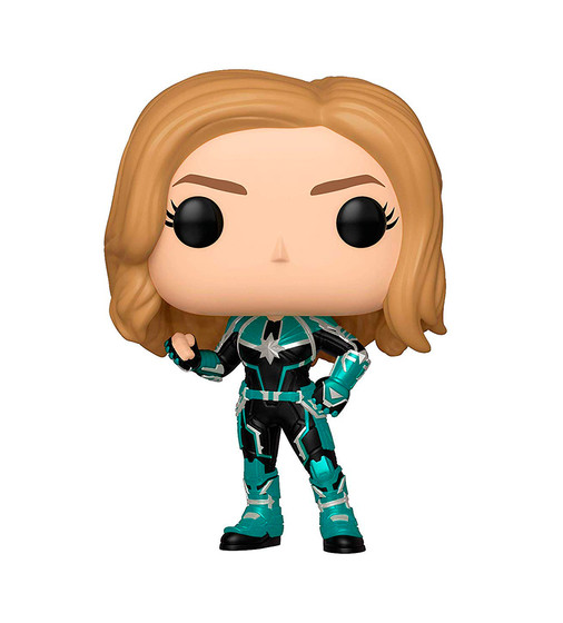 Игровая Фигурка Funko Pop! Cерии Капитан Марвел - Капитан Марвел (В Зеленом Костюме) - 36342_1.jpg - № 1