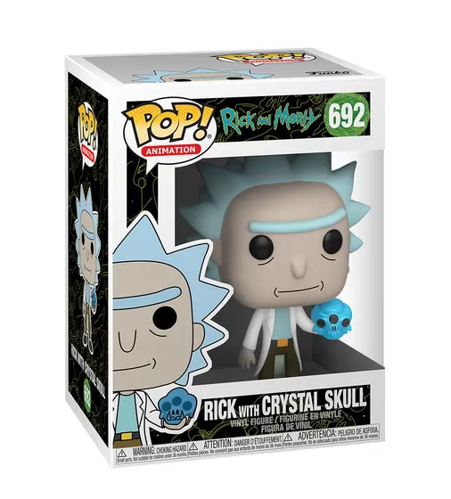 Ігрова фігурка Funko Pop! серії Рік і Морті - Рік з кришталевим черепом - 45438_1.jpg - № 1