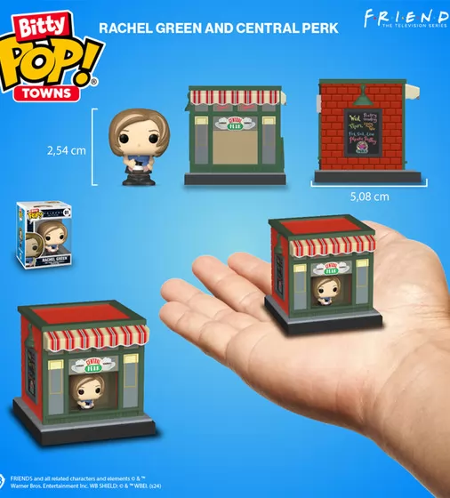 Набір фігурок Bitty Pop! Town &ndash; Рейчел у кав&rsquo;ярні Central Perk"" - 83689_3.jpg - № 3