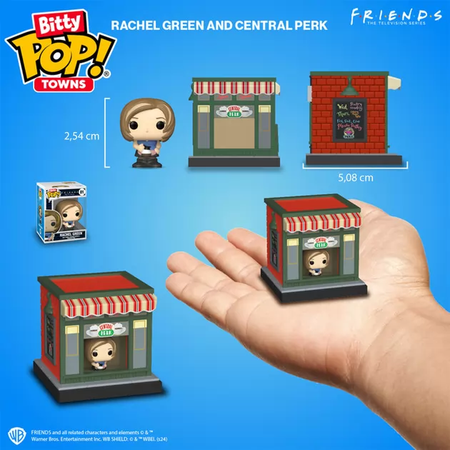 Набір фігурок Bitty Pop! Town &ndash; Рейчел у кав&rsquo;ярні Central Perk""