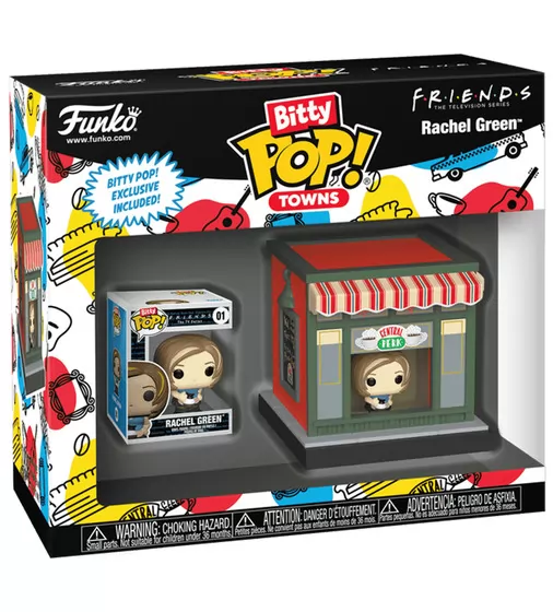 Набір фігурок Bitty Pop! Town &ndash; Рейчел у кав&rsquo;ярні Central Perk"" - 83689_1.jpg - № 1