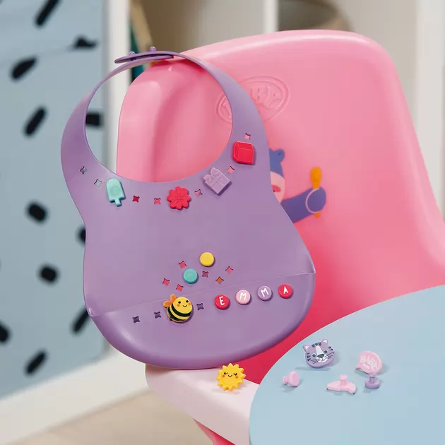 Нагрудник для ляльки Baby Born серії Pinplay" &ndash; Стильне годування"