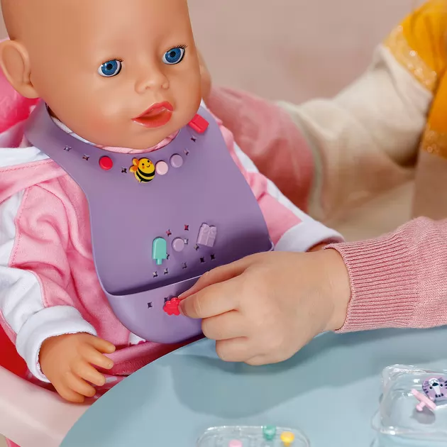 Нагрудник для ляльки Baby Born серії Pinplay" &ndash; Стильне годування"
