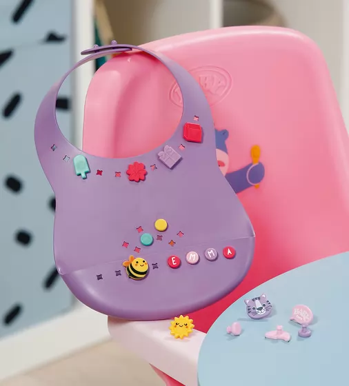 Нагрудник для ляльки Baby Born серії Pinplay" &ndash; Стильне годування" - 837221_2.jpg - № 2