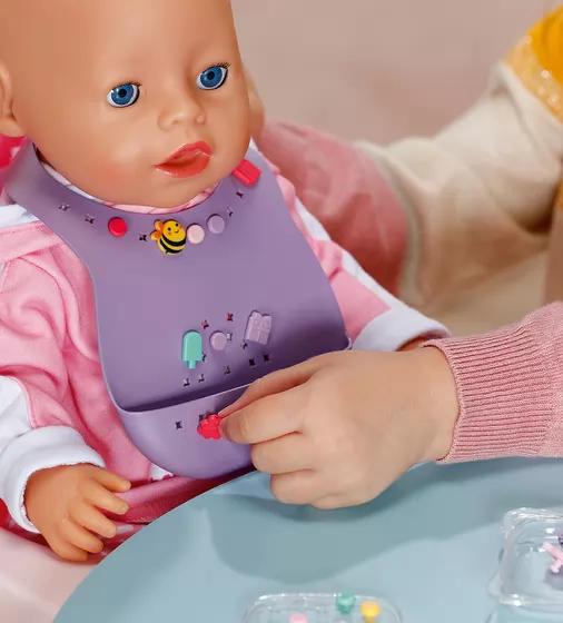 Нагрудник для ляльки Baby Born серії Pinplay" &ndash; Стильне годування" - 837221_8.jpg - № 8