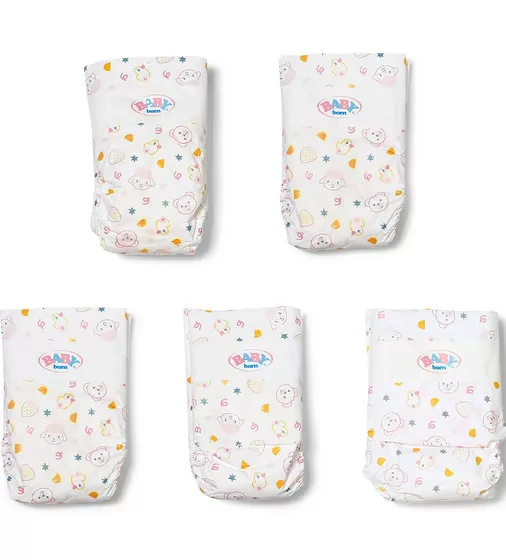 Подгузники для куклы Baby Born (5 шт.) - 838358_3.jpg - № 3