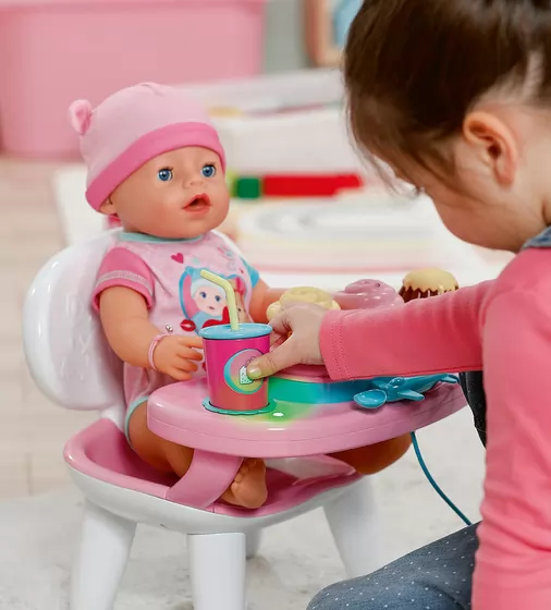 Интерактивный столик для кормления куклы Baby Born &ndash; Время обеда (свет, звук) - 837009_9.jpg - № 9