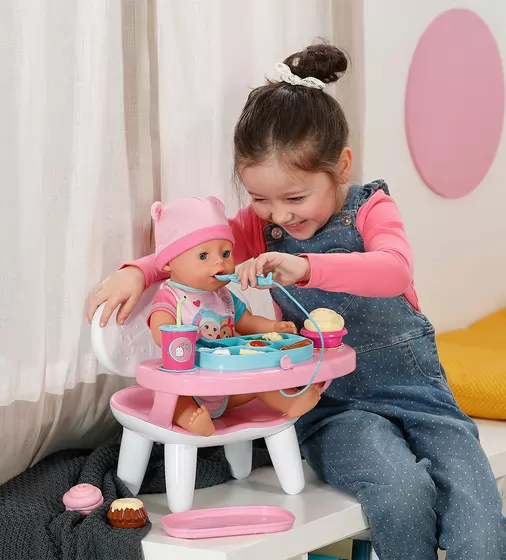 Интерактивный столик для кормления куклы Baby Born &ndash; Время обеда (свет, звук) - 837009_10.jpg - № 10