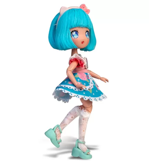 Лялька 4SF Manga Dolls серії Hello Kitty" &ndash; Красуня Пінк" - HKTF0300_5.jpg - № 5