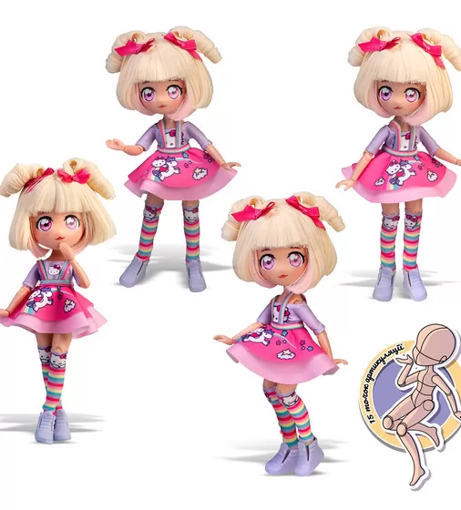 Кукла 4SF Manga Dolls серии Hello Kitty" &ndash; Конфетка-единорог" - HKTF0400_6.jpg - № 6