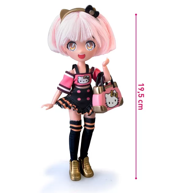 Ігровий набір 4SF Manga Dolls серії Hello Kitty" &ndash; Золота Ролер Діва"