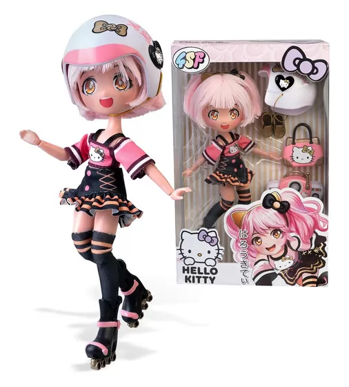 Ігровий набір 4SF Manga Dolls серії Hello Kitty" &ndash; Золота Ролер Діва" - HKTF1000_1.jpg - № 1