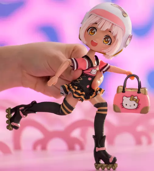 Ігровий набір 4SF Manga Dolls серії Hello Kitty" &ndash; Золота Ролер Діва" - HKTF1000_5.jpg - № 5