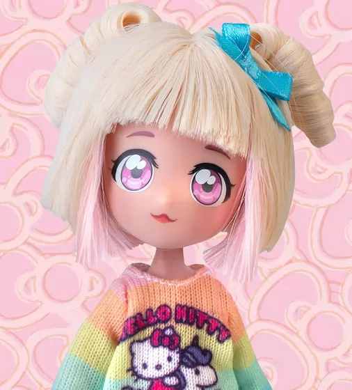 Ігровий набір 4SF Manga Dolls серії Hello Kitty" &ndash; Стильна Цукерочка-єдиноріг" - HKTF2000_5.jpg - № 5