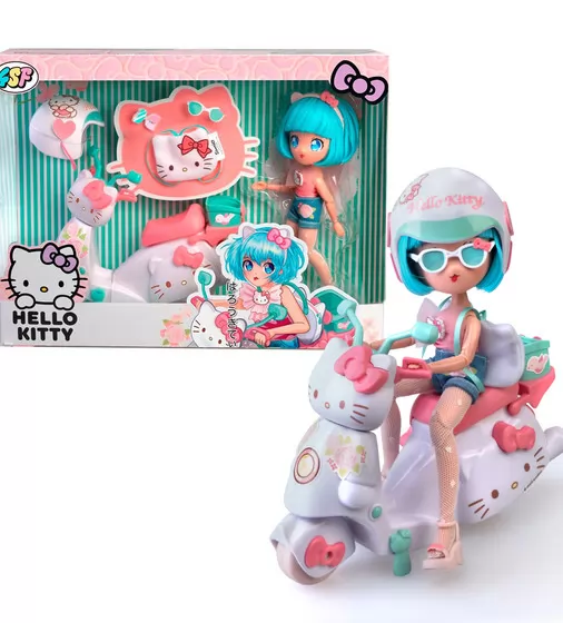 Игровой набор 4SF Manga Dolls серии Hello Kitty" &ndash; Красотка Пинк на скутере" - HKTF3000_1.jpg - № 1
