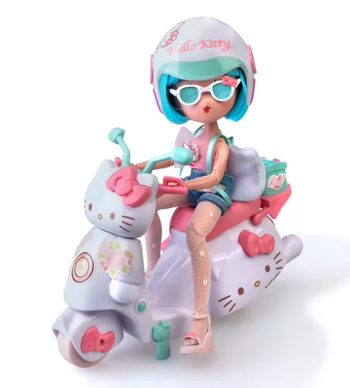 Игровой набор 4SF Manga Dolls серии Hello Kitty" &ndash; Красотка Пинк на скутере" - HKTF3000_4.jpg - № 4
