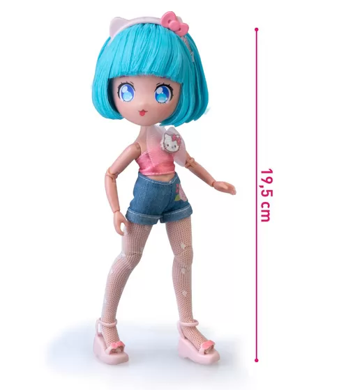 Игровой набор 4SF Manga Dolls серии Hello Kitty" &ndash; Красотка Пинк на скутере" - HKTF3000_3.jpg - № 3