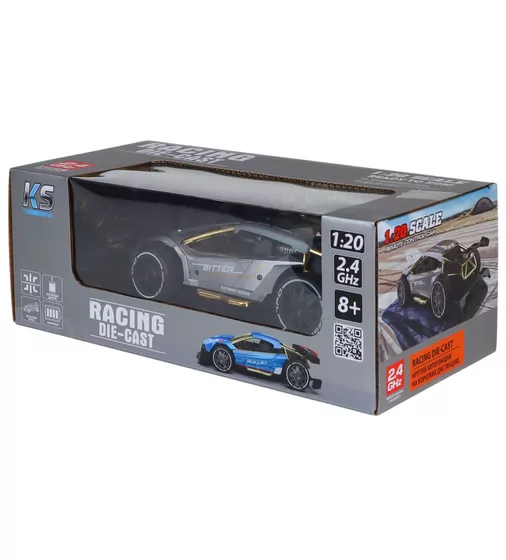 Автомобіль KS Drive на р/к - Extreme Racing (2,4 ГГц, сріблястий) - SL-8212ARHS_11.jpg - № 11