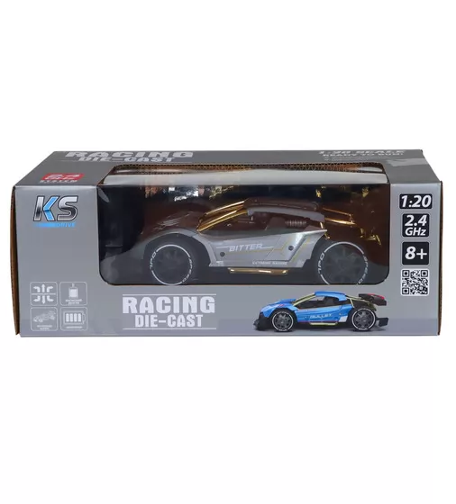 Автомобіль KS Drive на р/к - Extreme Racing (2,4 ГГц, сріблястий) - SL-8212ARHS_12.jpg - № 12