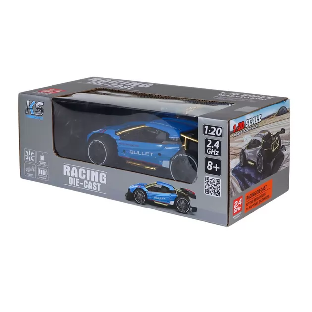 Автомобиль KS Drive на р/у - Extreme Racing (2,4 ГГц, голубой)