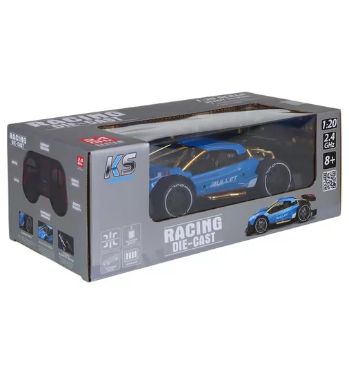 Автомобиль KS Drive на р/у - Extreme Racing (2,4 ГГц, голубой) - SL-8213ARHB_13.jpg - № 13