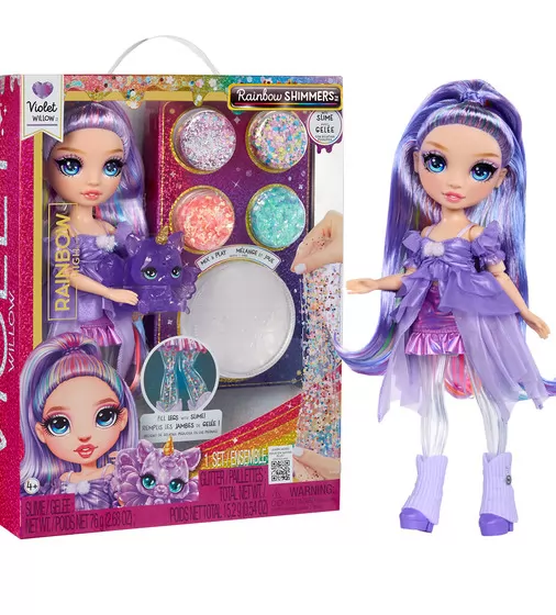 Ігровий набір з лялькою Rainbow High серії Rainbow Shimmers" - Віолетта" - 122425_1.jpg - № 1