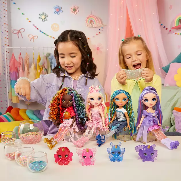 Ігровий набір з лялькою Rainbow High серії Rainbow Shimmers" - Віолетта"