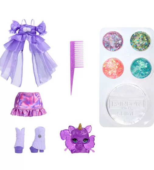 Ігровий набір з лялькою Rainbow High серії Rainbow Shimmers" - Віолетта" - 122425_7.jpg - № 7