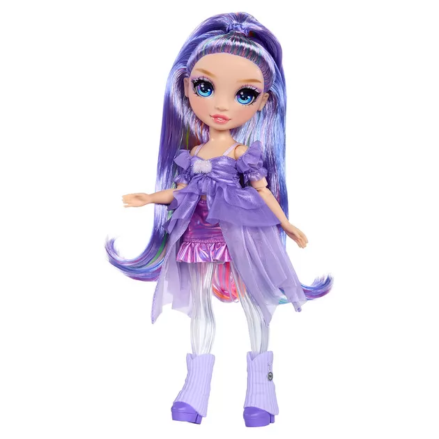 Ігровий набір з лялькою Rainbow High серії Rainbow Shimmers" - Віолетта"