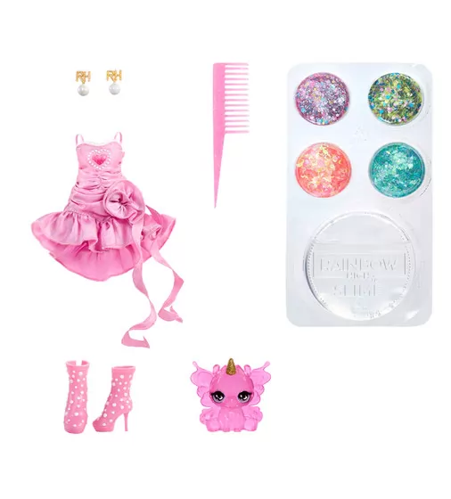 Ігровий набір з лялькою Rainbow High серії Rainbow Shimmers" - Белла" - 122401_7.jpg - № 7