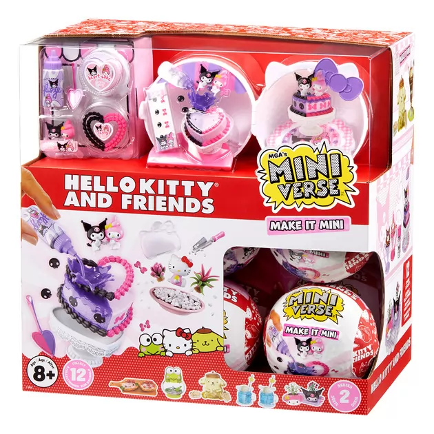 Ігровий набір Miniverse серії Sanrio S2 &ndash; Створи стиль разом з Хеллоу Кітті та друзями