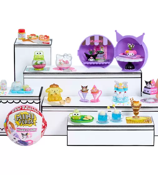 Ігровий набір Miniverse серії Sanrio S2 &ndash; Створи стиль разом з Хеллоу Кітті та друзями - 547235_5.jpg - № 5